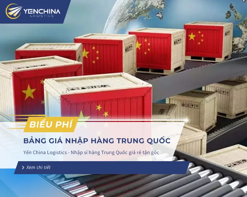 Bảng giá nhập hàng Trung Quốc