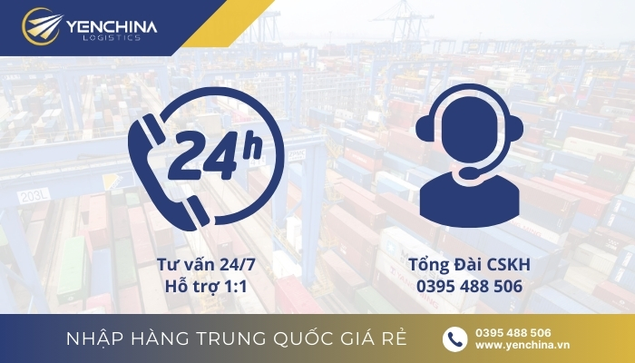 Đội ngũ nhân viên support đặt hộ hàng từ Trung Quốc hình thức 1:1, 24/7
