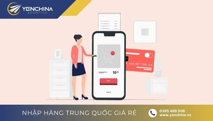 Hình thức thanh toán trên app Alibaba 