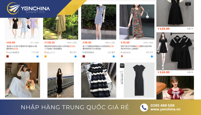 Link hàng quần áo Taobao được yêu thích nhất