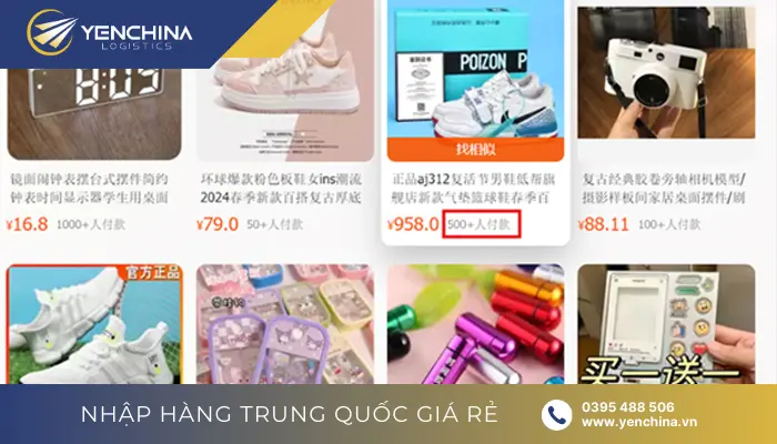 Lựa chọn shop có nhiều đơn hàng được bán thành công