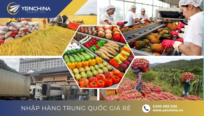 Những mặt hàng được phép vận chuyển hàng hóa Việt Nam qua Trung Quốc