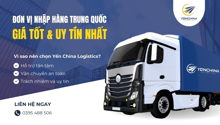 Thế mạnh của Yến China Logistics trong lĩnh vực order hộ hàng hóa China Trung Quốc
