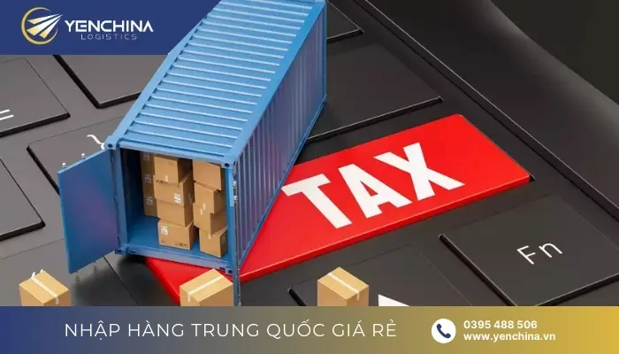 Bước 7: Nộp thuế nhập khẩu hàng Trung Quốc