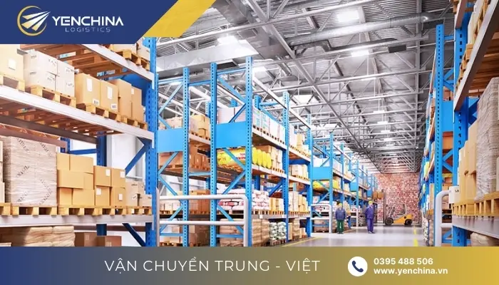 Có kho bãi rộng lớn ở Việt Nam và Trung Quốc