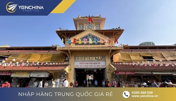 Order hàng Quảng Châu ở các chợ đầu mối Việt Nam