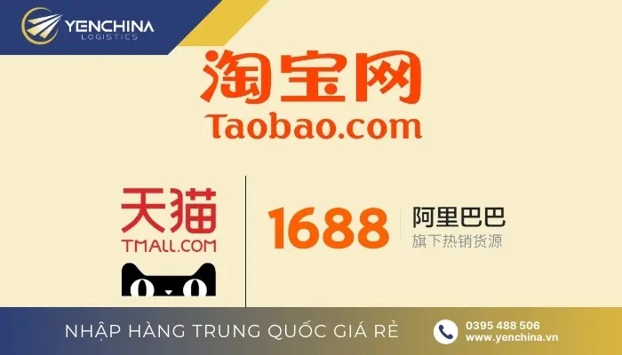 Các sàn TMĐT để order hàng nội địa Trung là gì?