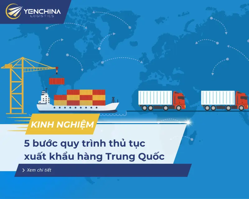 Thủ tục xuất khẩu hàng Trung Quốc