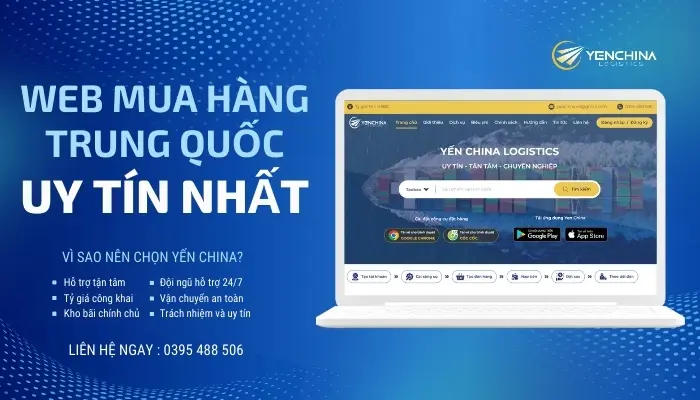 Yến China Logistics – Trang đặt hàng online Trung Quốc uy tín, chuyên nghiệp nhất