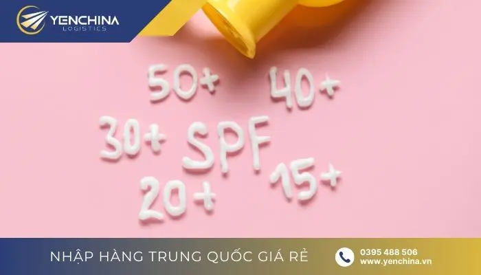 Sản phẩm chống nắng, dưỡng da