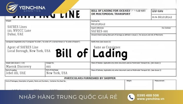 Phí B/L; Phí AWB, Phí chứng từ trong Local charge là gì?