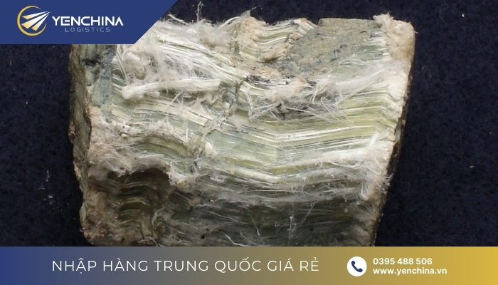 Sản phẩm và vật liệu có chứa Amiang nhóm Amphibole thuộc danh mục hàng hóa cấm xuất nhập khẩu vào Việt Nam