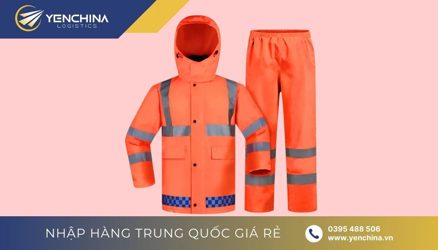 Áo mưa Trung quốc phản quang