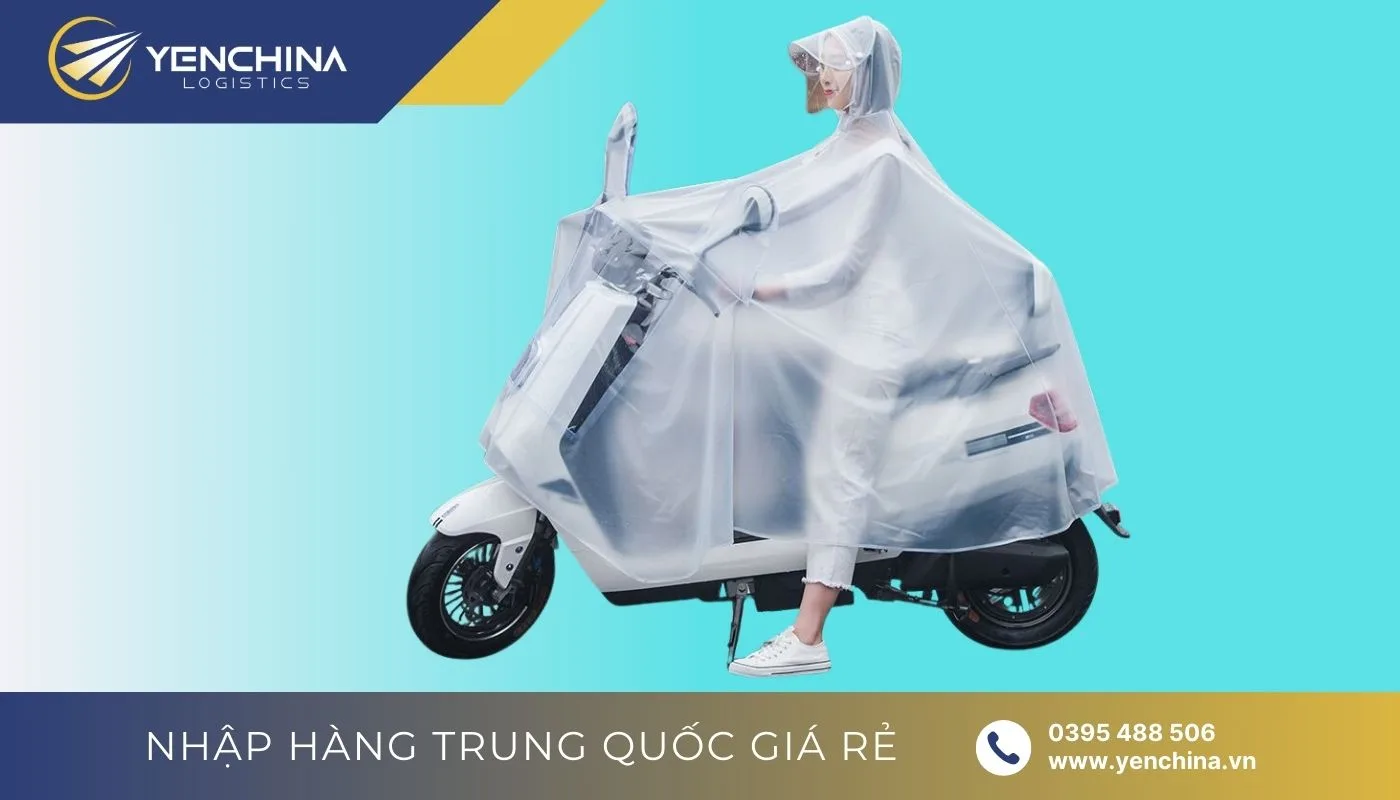 Áo mưa trong suốt