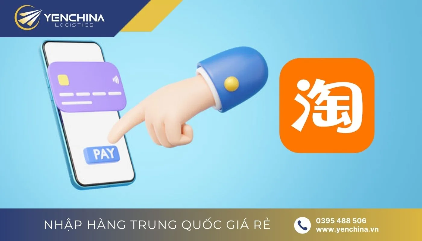 Cách thanh toán trên Taobao qua thẻ ngân hàng