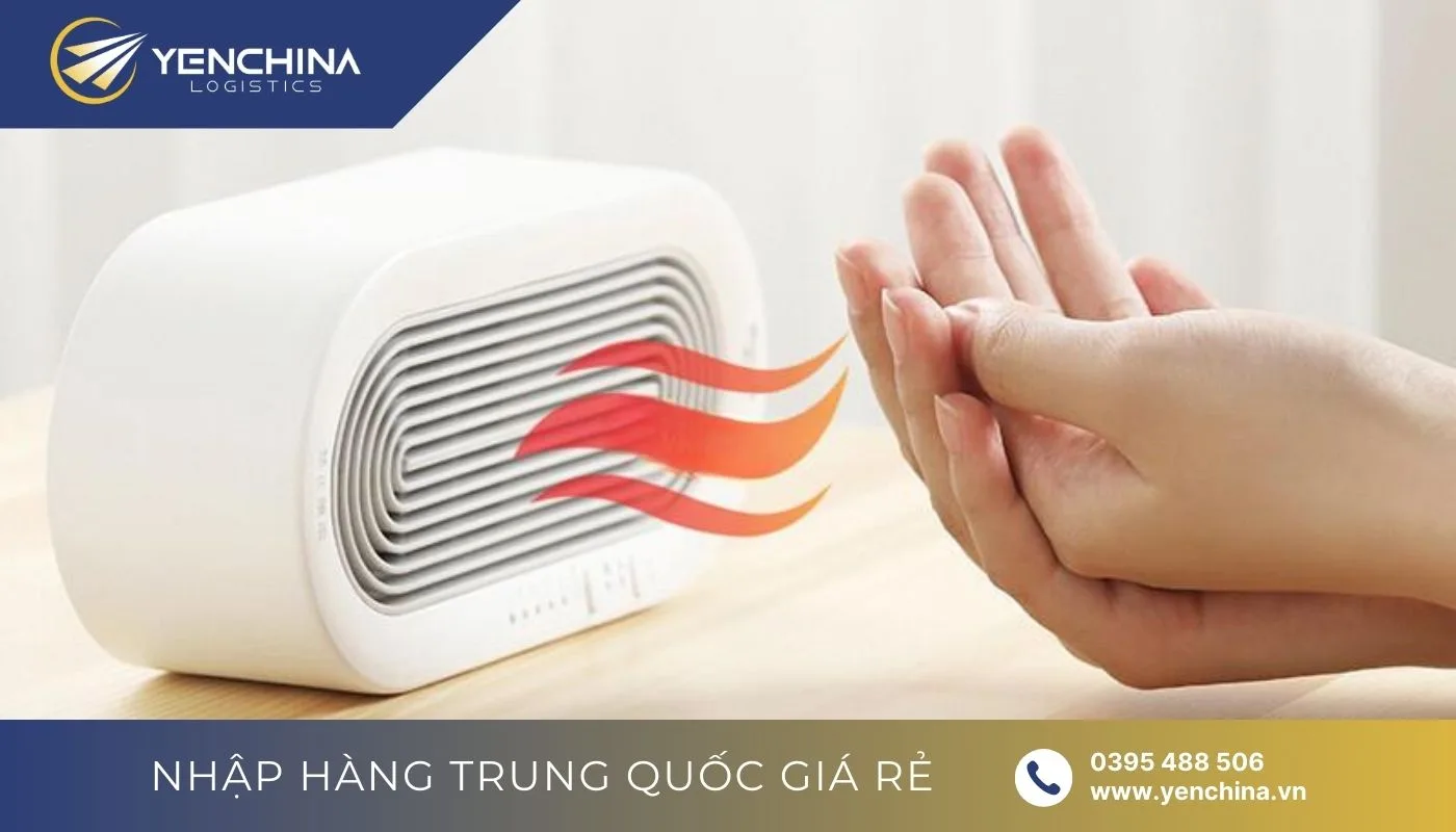 Không nên đặt máy sưởi mini Trung Quốc số lượng lớn ngay từ lần đầu giao dịch