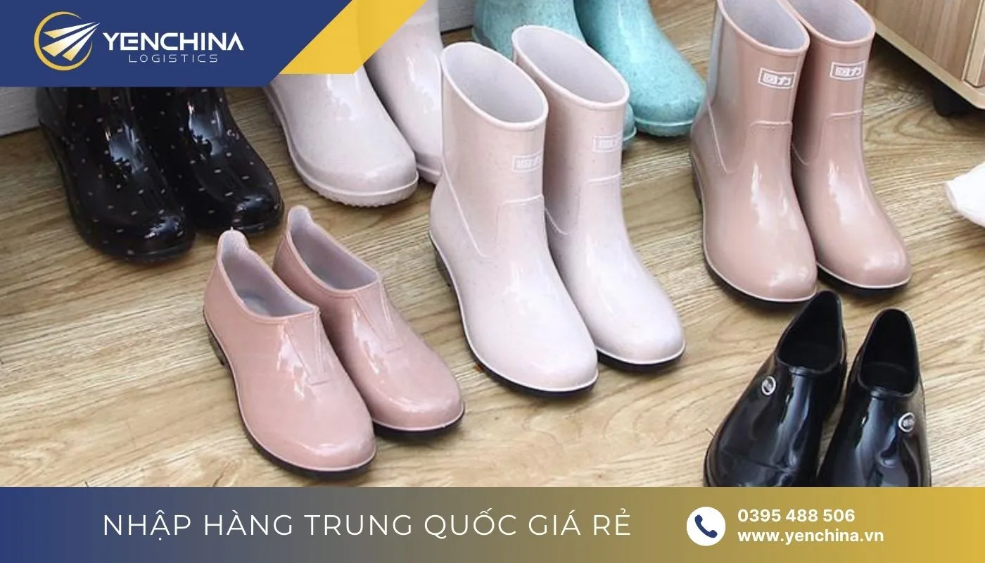 Lấy hàng ủng đi mưa Quảng Châu tại các chợ đầu mối trong nước