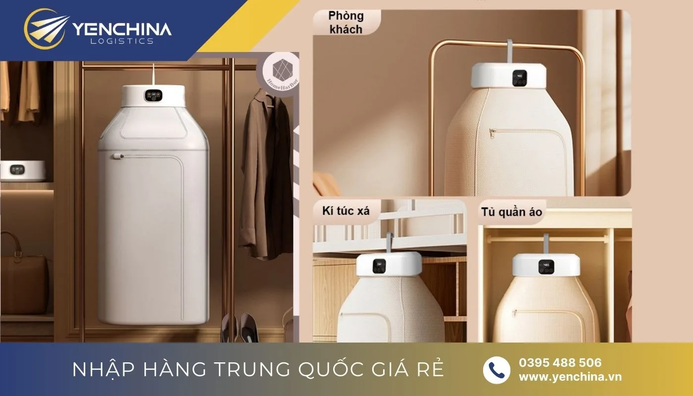 Nhập sỉ máy sấy quần áo mini Trung Quốc gấp gọn YANGZI GX-G1