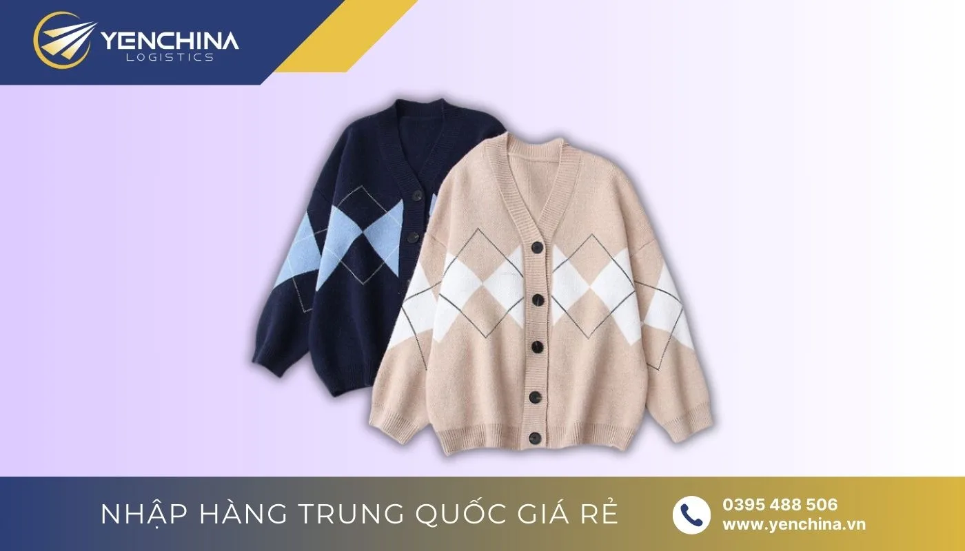 Nhu cầu sử dụng áo Cardigan nữ nội địa Trung ngày càng tăng