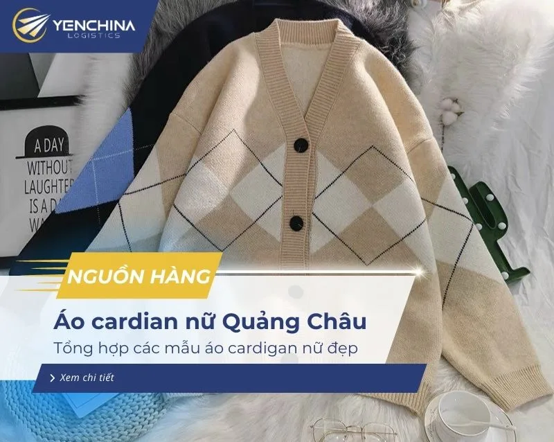 Tổng hợp các mẫu áo cardigan nữ Quảng Châu đẹp, giá tốt