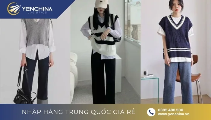 Áo sơ mi kết hợp với áo gile và quần jeans