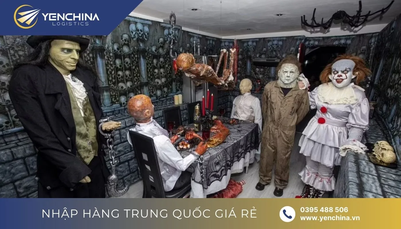 Kinh doanh mùa Halloween dịch vụ ngôi nhà ma