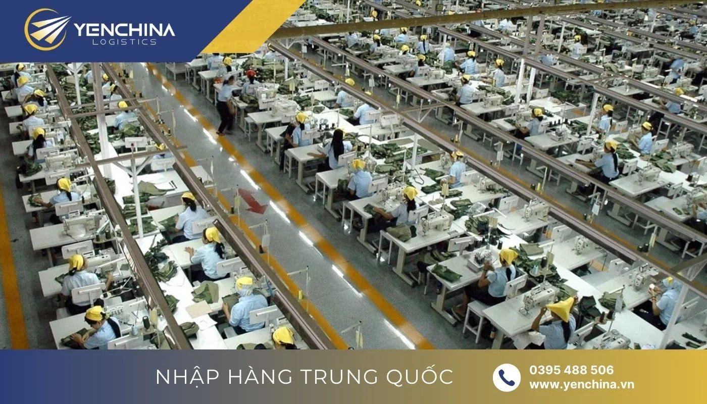 Mua trực tiếp tại các xưởng Trung Quốc