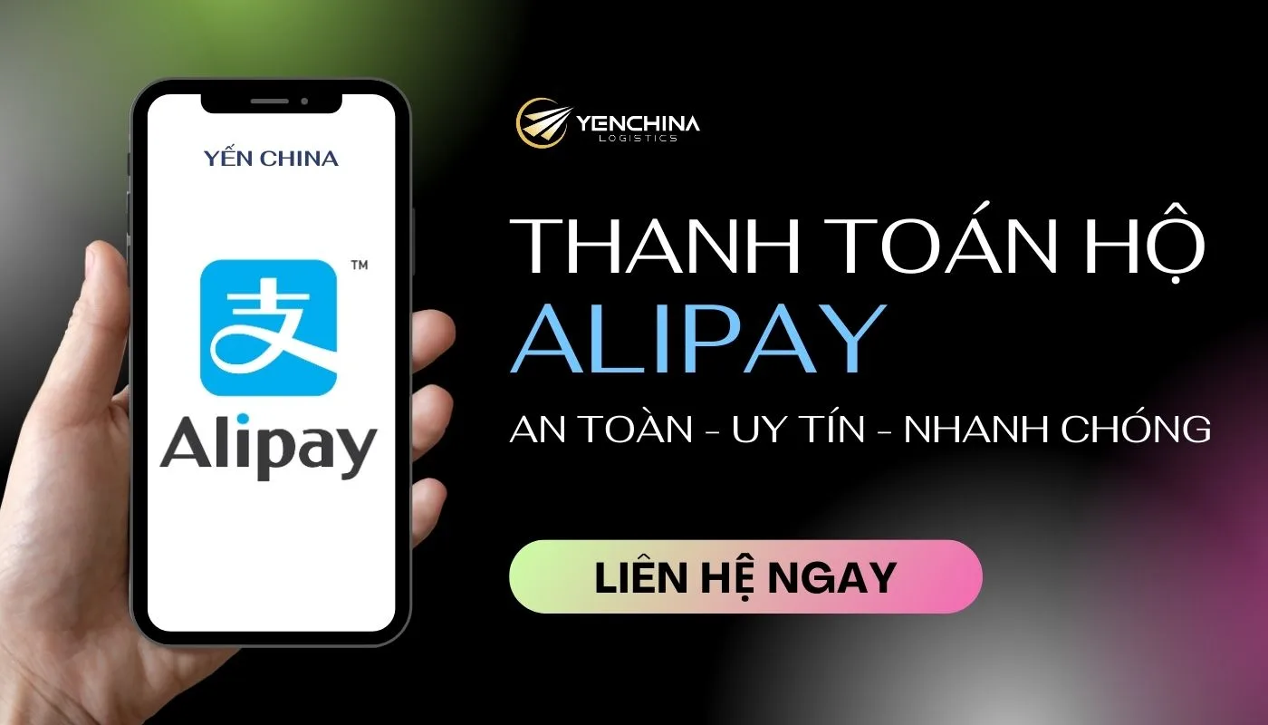 Sử dụng dịch vụ thanh toán hộ tại Yến China để xóa bỏ nỗi lo tài khoản Alipay bị đóng băng