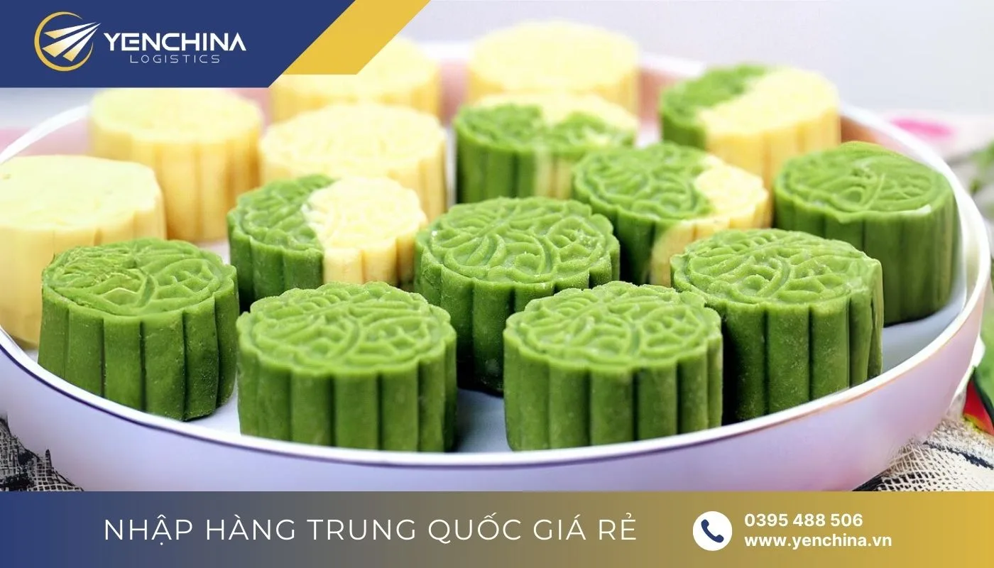 Bánh đậu xanh - Mặt hàng được nhiều dân buôn nhập bánh kẹo Trung Quốc