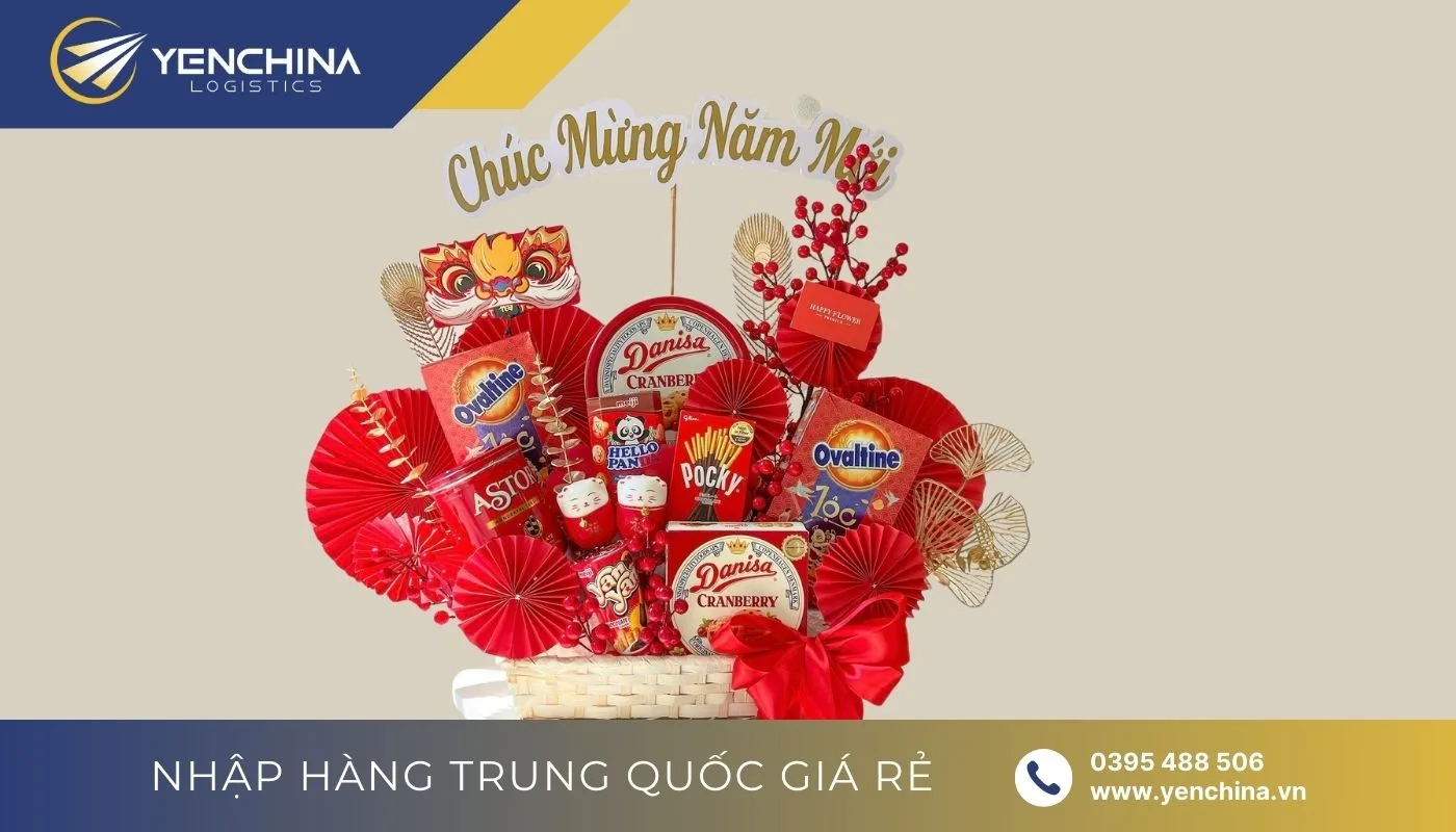 Những mặt hàng bán Tết dễ tiêu thụ nhất - Bánh kẹo Trung Quốc