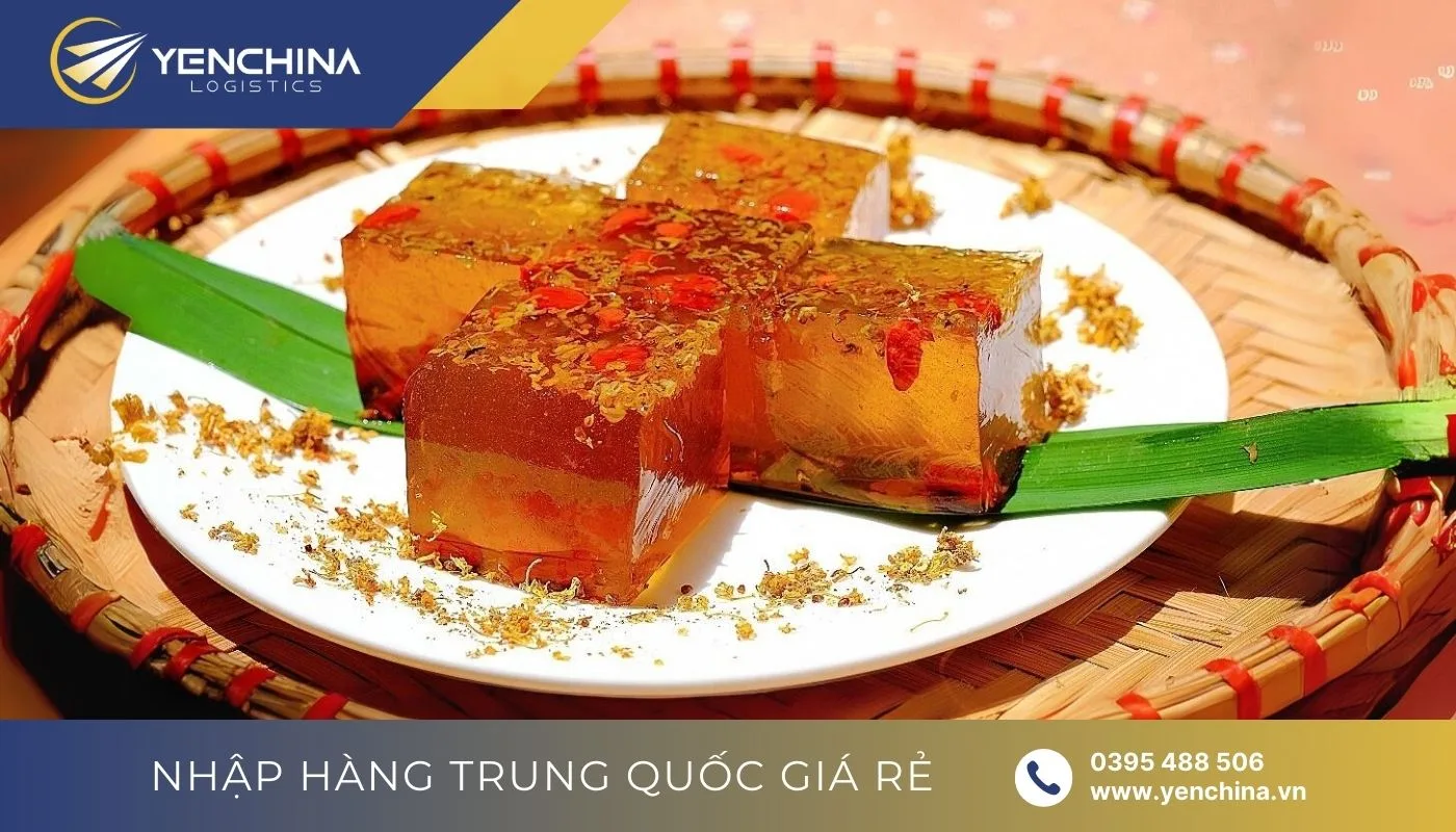 Bánh quế hoa - Bánh kẹo tết trung quốc nội địa được ưa chuộng