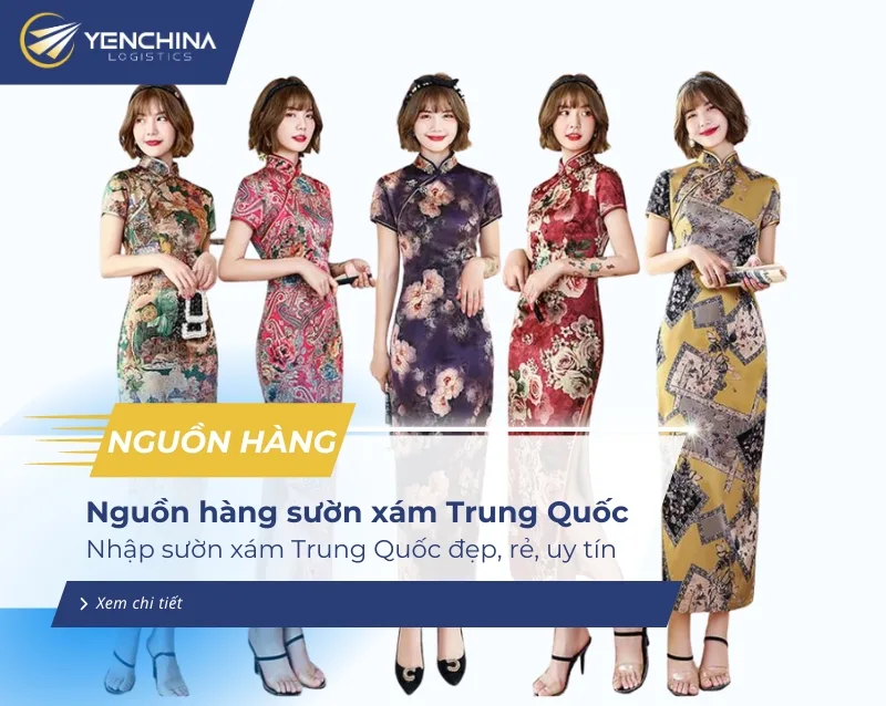 Nguồn hàng sườn xám Trung Quốc