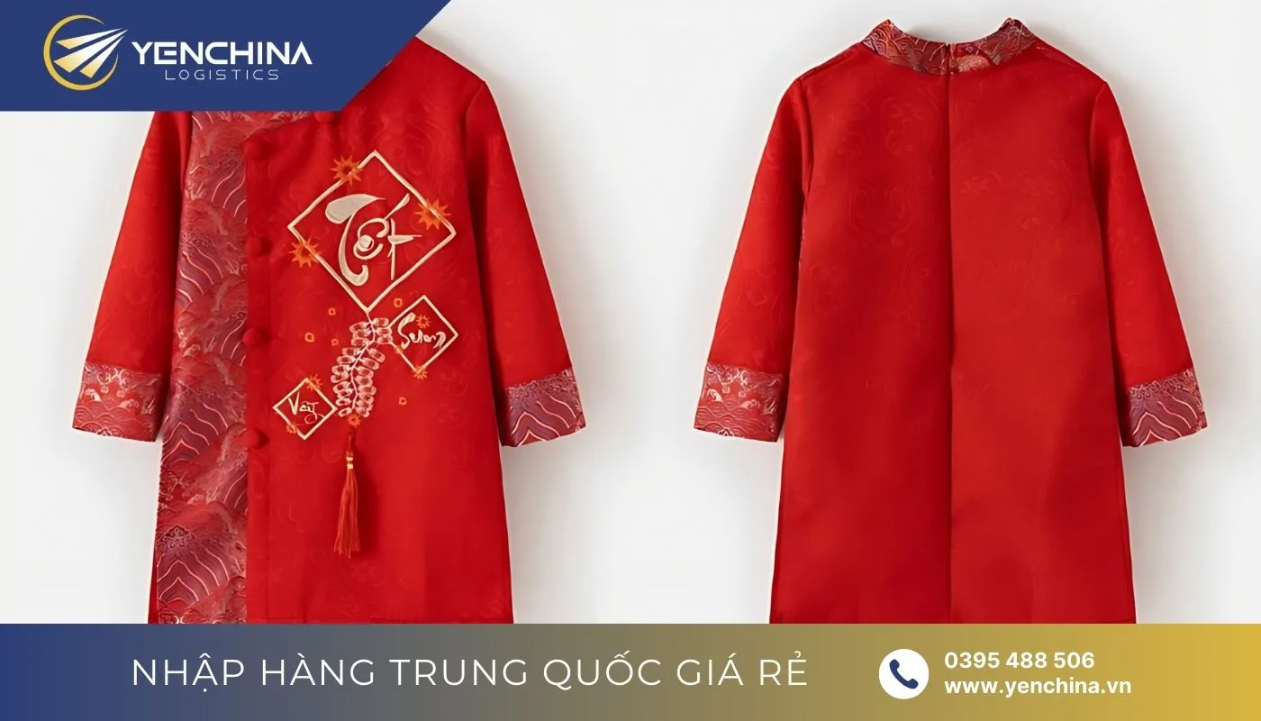 Nhập hàng quần áo Trung Quốc bán Tết lãi cao