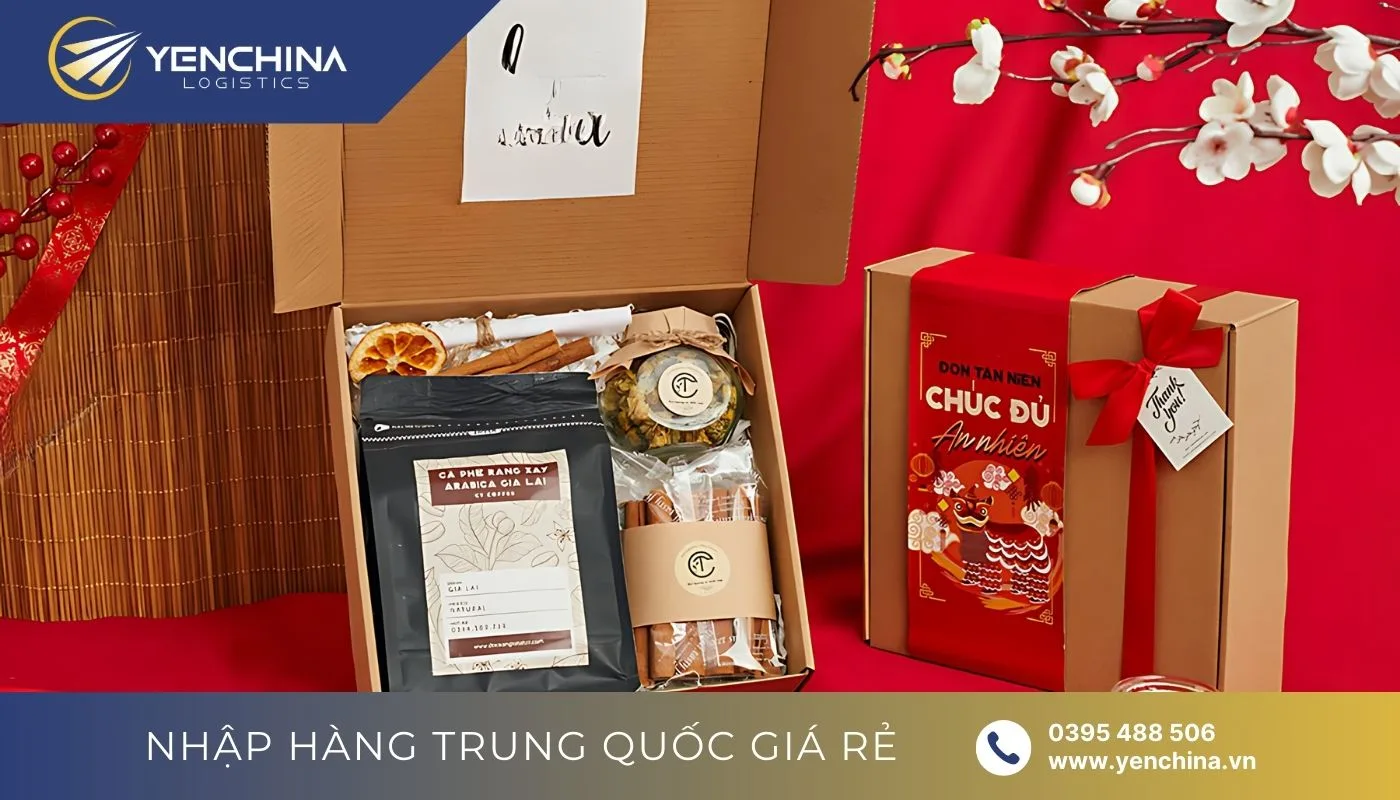 Trà và cà phê dùng để biếu tặng khi đến chơi nhà