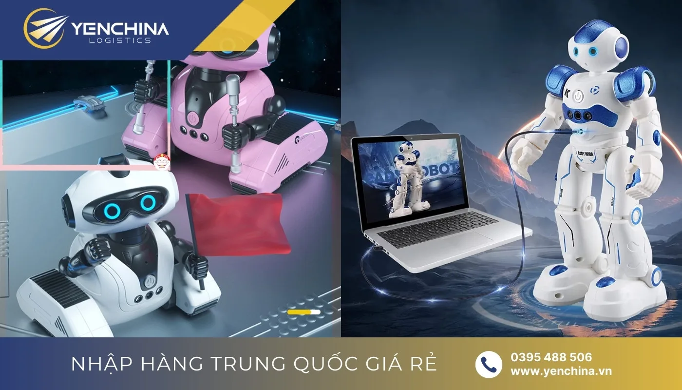 Các loại robots thông minh - Đồ chơi công nghệ Trung Quốc giá sỉ