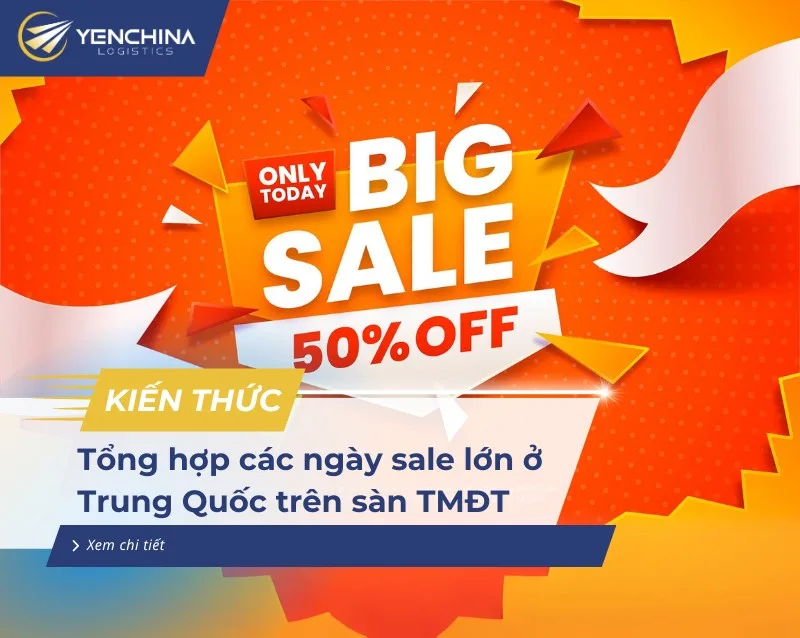 Các ngày sale lớn của Trung Quốc