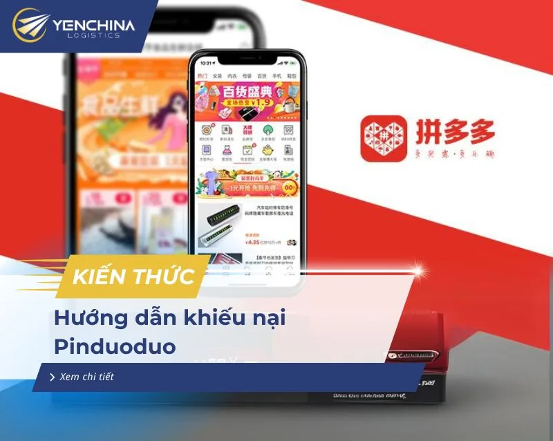 Cách khiếu nại Pinduoduo