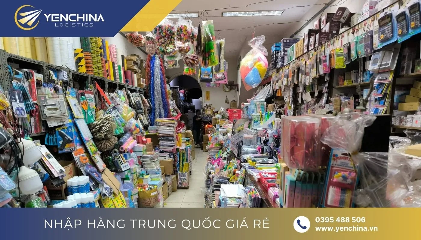 Đặt sỉ nguồn hàng văn phòng phẩm Quảng Châu ở chợ đầu mối Việt Nam