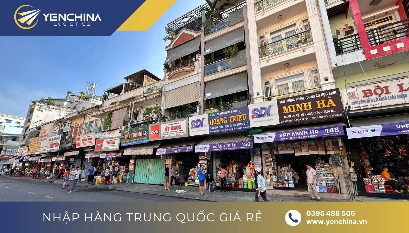 Nhập số lượng lớn ở các khu, phố chuyên bán văn phòng phẩm