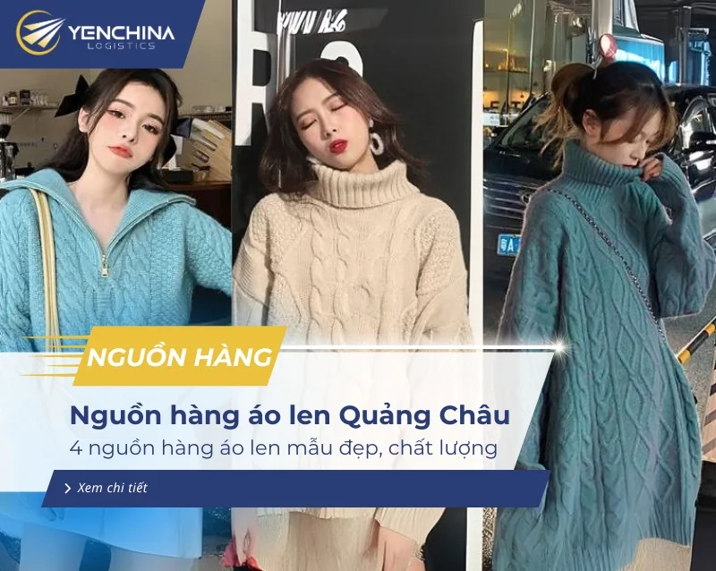 Nguồn hàng áo len Quảng Châu