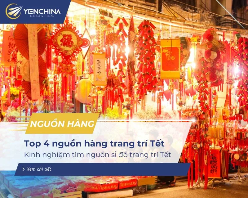 Nguồn hàng trang trí Tết