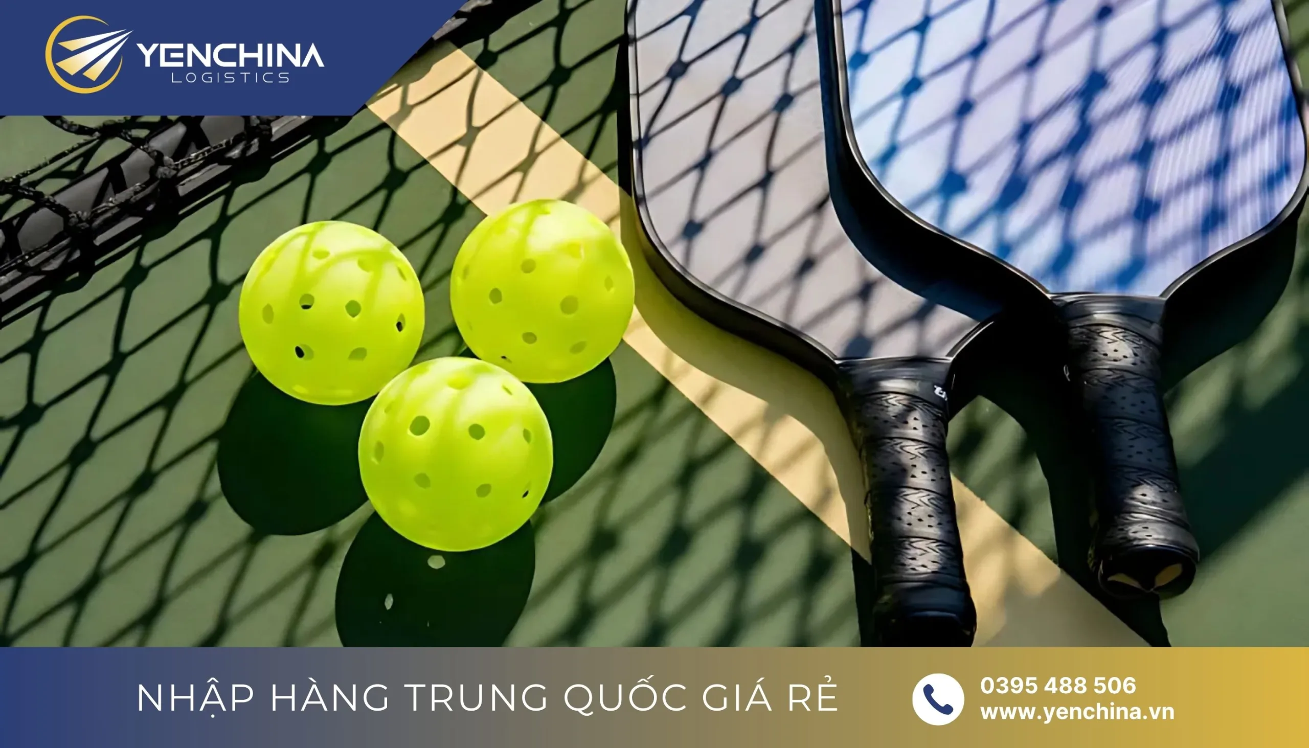 Đặt sỉ hàng Pickleball trực tiếp từ nhà sản xuất nổi tiếng Trung Quốc