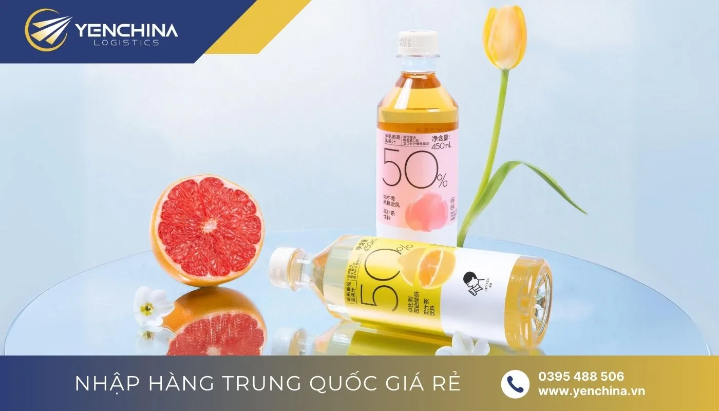 Nước hoa quả đóng chai - Đồ uống nội địa Trung nổi tiếng