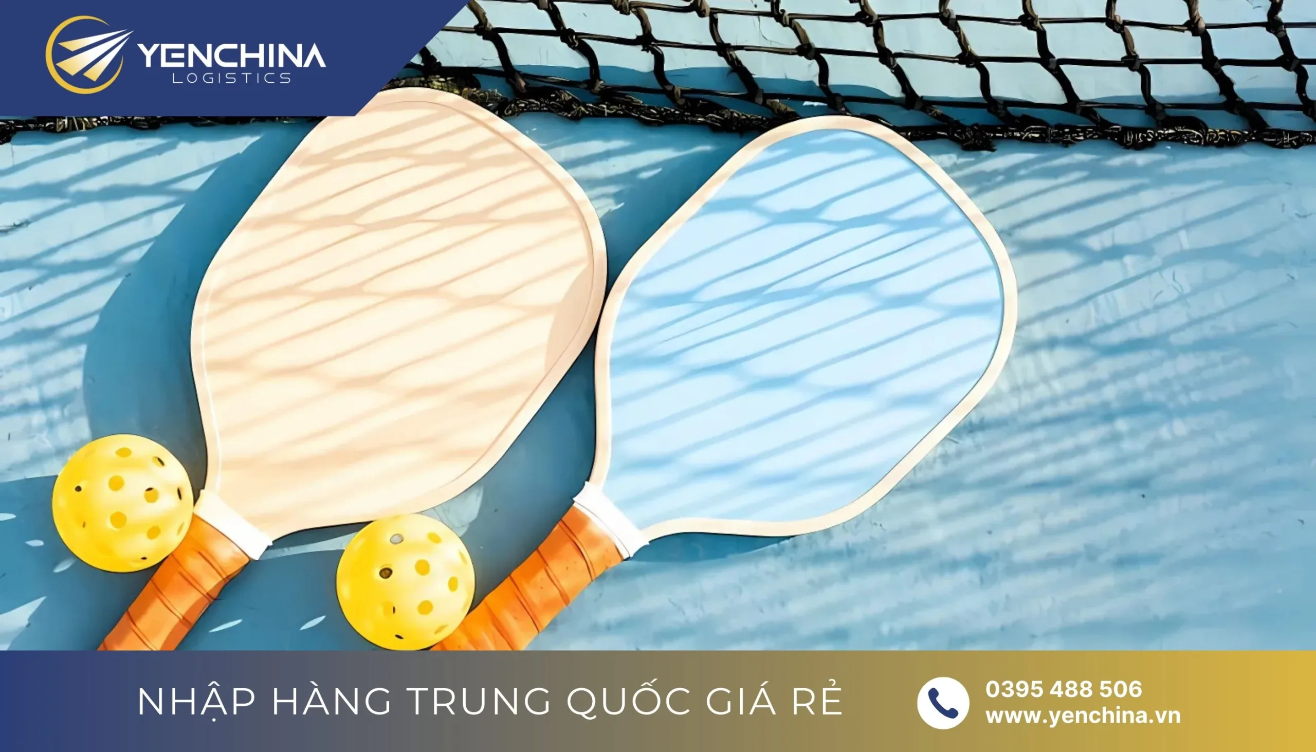 Tại sao nên nhập khẩu hàng Pickleball từ Trung Quốc?