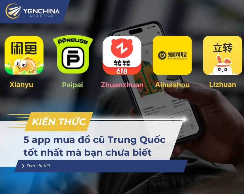 App mua đồ cũ Trung Quốc