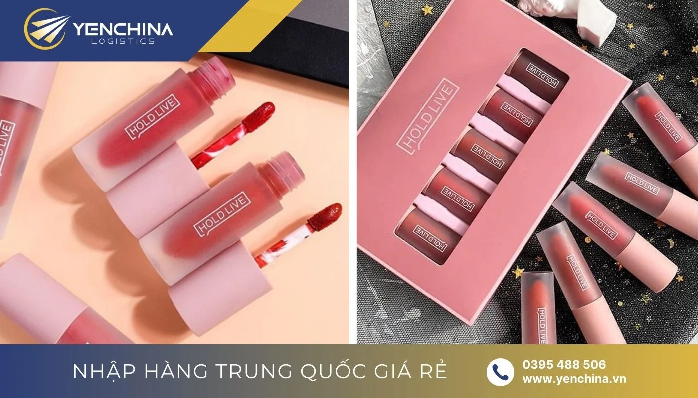 Nhập sỉ son Hold Live Light Matte Lip Glaze với chất son mịn lì và bảng màu đa dạng