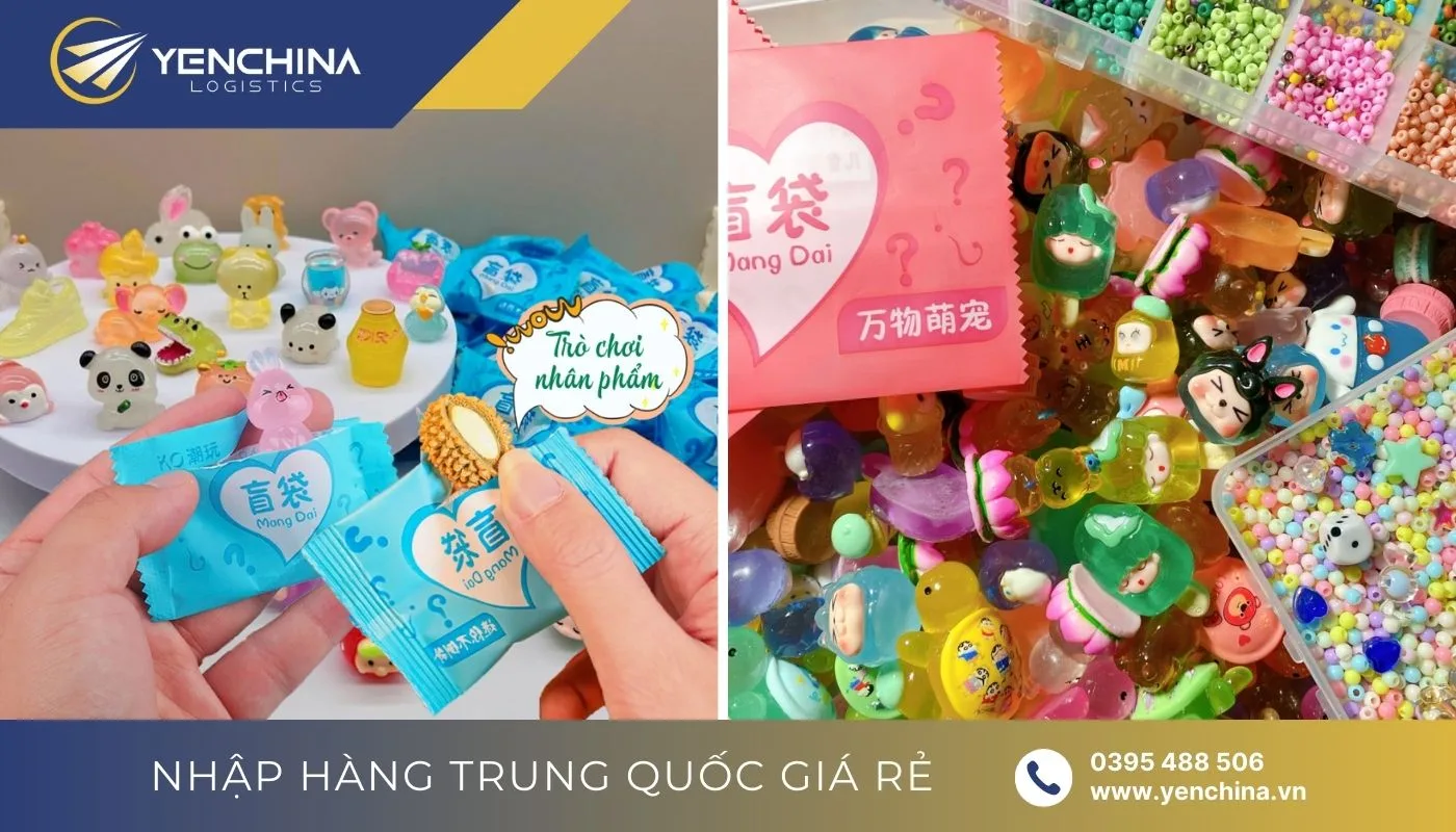 Sỉ nguồn hàng túi mù charm