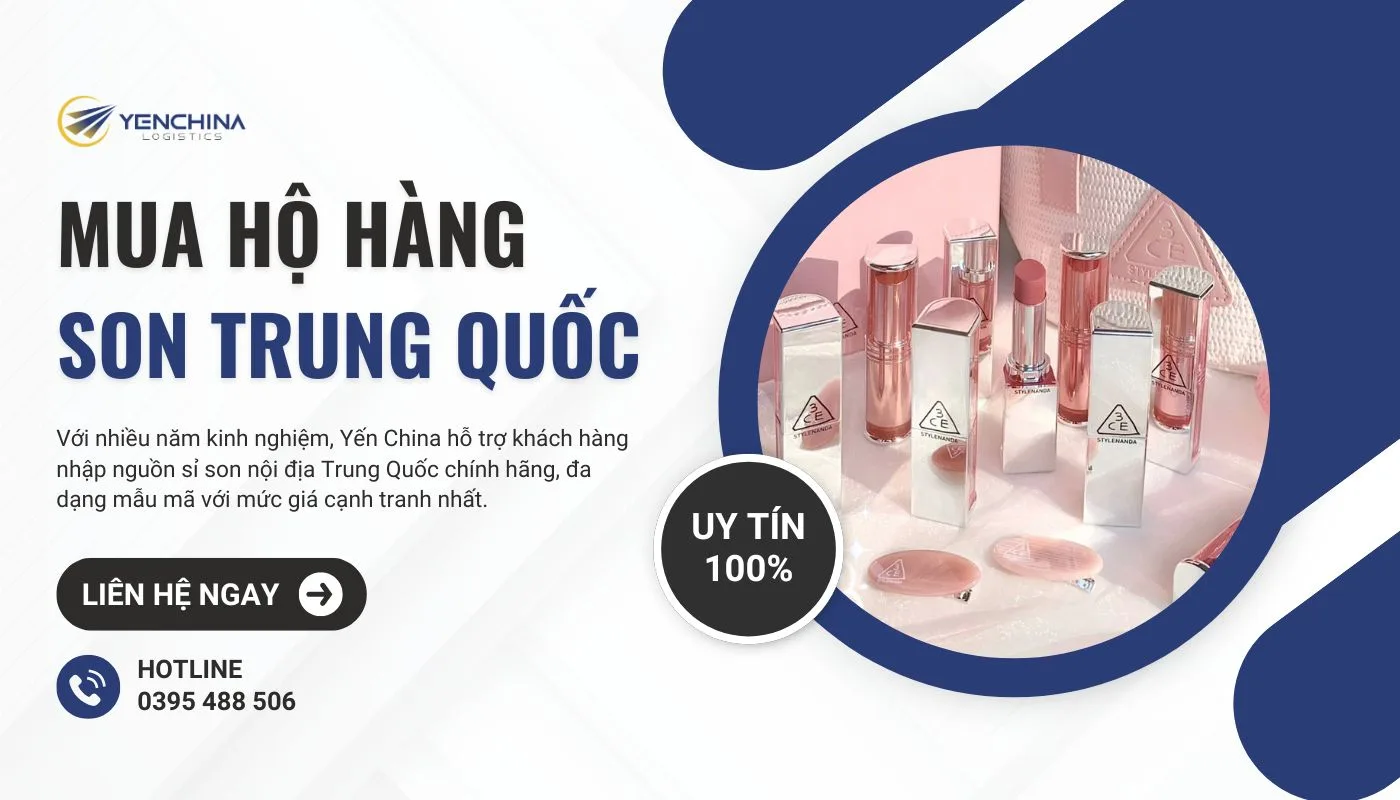 Dịch vụ của Yến China giúp nhập hộ hàng nội địa Trung Quốc với giá tốt và đảm bảo uy tín