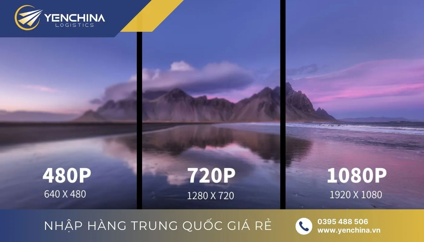 Chọn video có độ phân giải cao