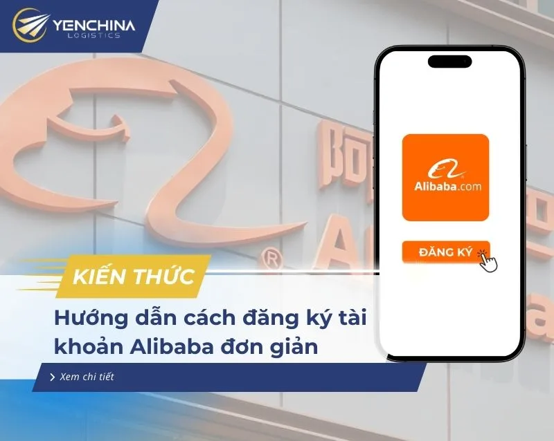 Đăng ký tài khoản Alibaba